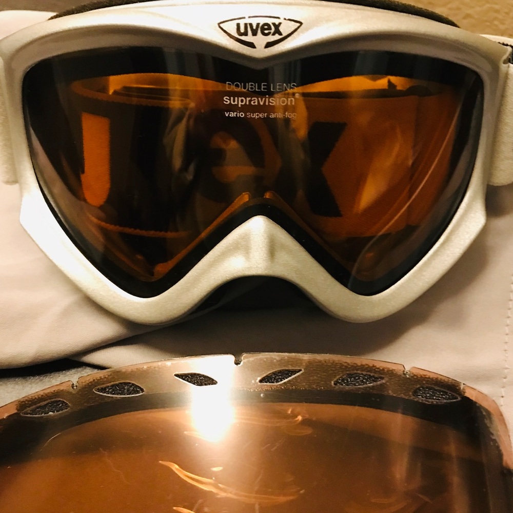 UVEX Double Lens Supravision Snowboard Ski Goggles